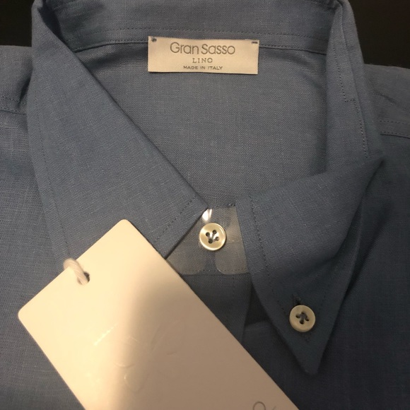 Gran Sasso Wool Button Up - Picture 4 of 5